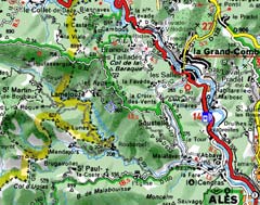 localisation - carte Michelin