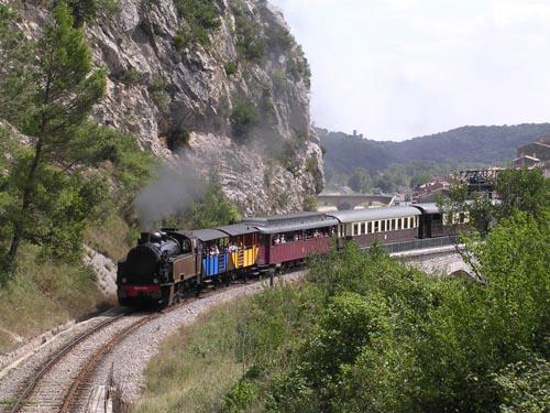 Petit train Anduze-St Jean du Gard